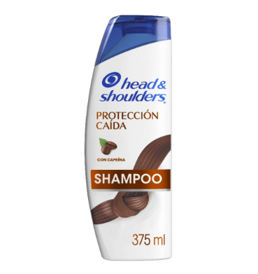 Shampoo protección caída con cafeína de 375 ml HEAD & SHOULDERS