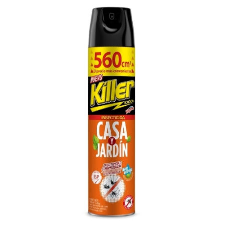 Insecticida casa y jardín 560 cc KILLER