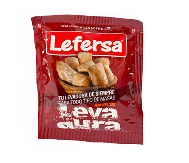 Levadura seca de 10 gr LEFERSA
