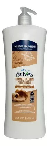 Crema corporal humectación profunda de 1 lt ST. IVES